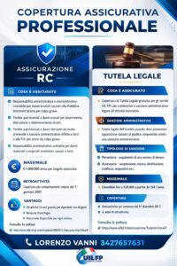Copertura assicurativa professionale UIL FP: assicurazione RC e tutela legale
